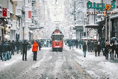 آب و هوای شهر استانبول ترکیه